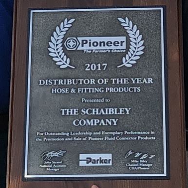 2017 Distributor of the Year Award: Pioneer Hose & Fitting Products